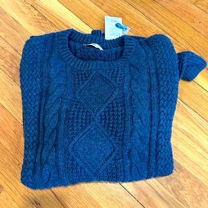 Mens NWT navy sweater